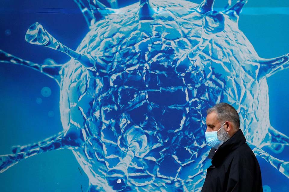 Variante britânica do novo coronavírus é detectada em 60 países