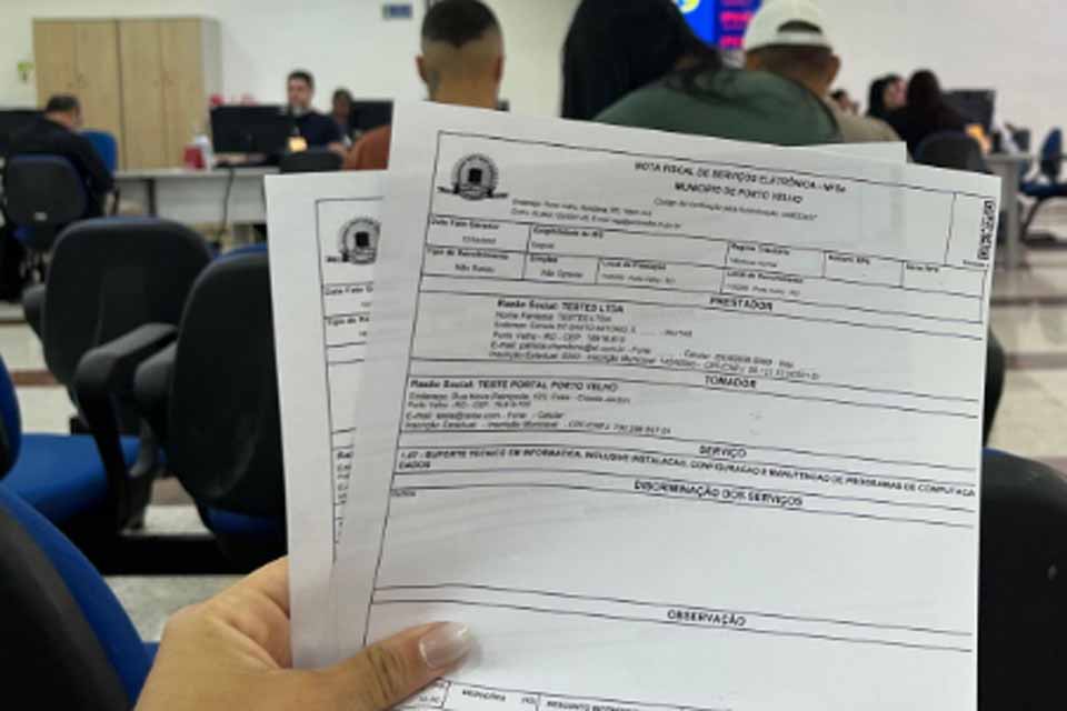 Porto Velho: Saiba como acumular créditos da Nota Fiscal de Serviços Eletrônica para abater no IPTU