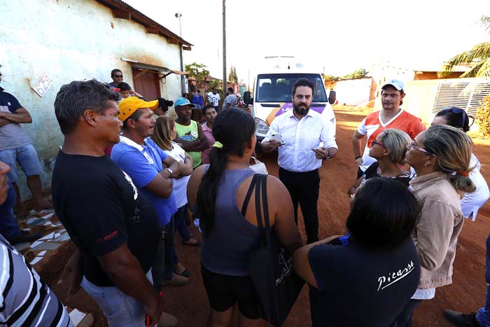 Deputado Léo Moraes anuncia melhorias para os bairros Planalto I e II