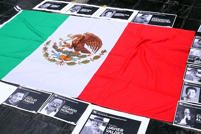 México é o país com mais mortes de jornalistas em 2017, diz organização