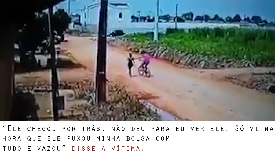 Mulher tem bolsa roubada na Zona Leste 
