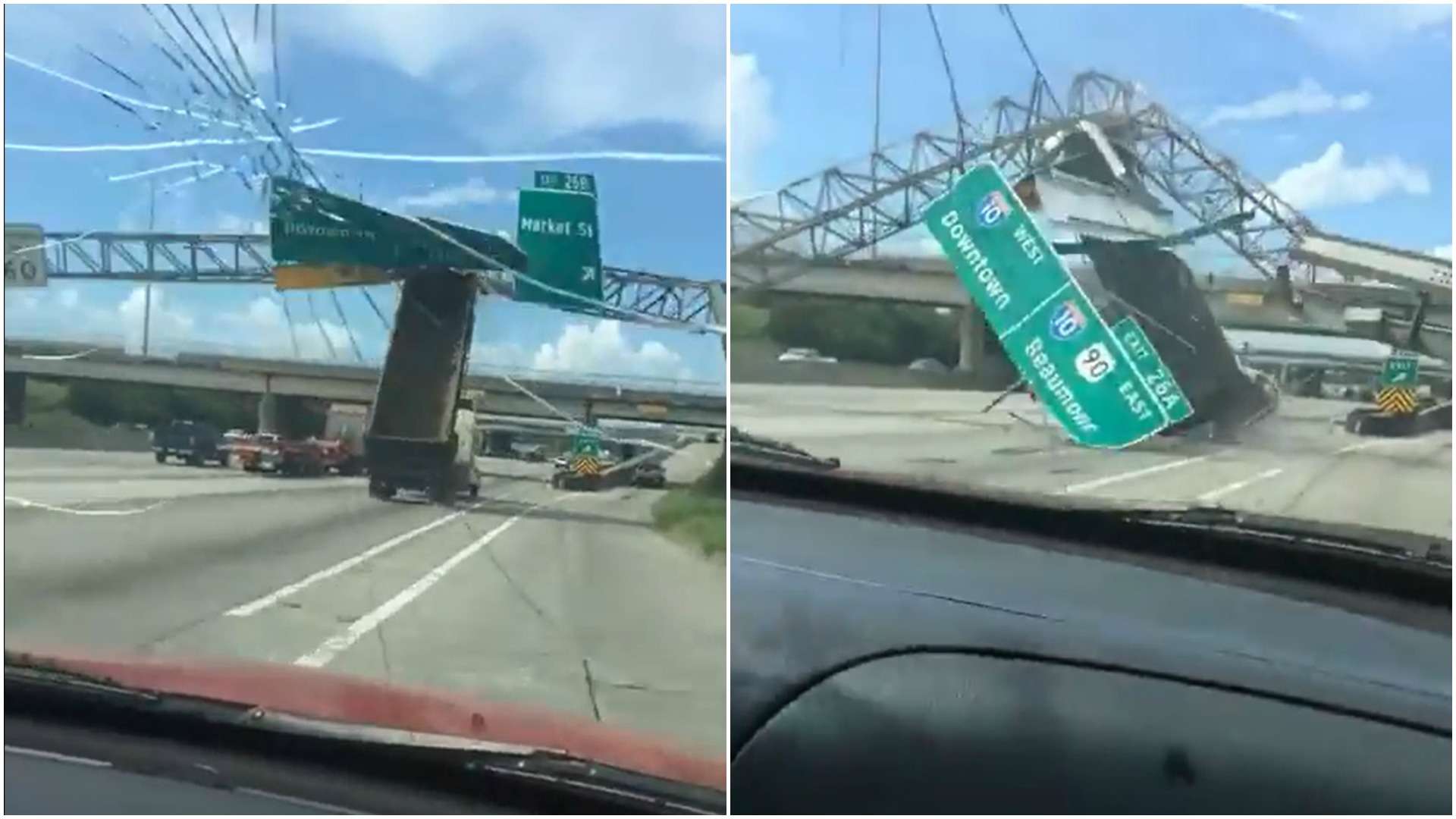 Motorista desatento causa acidente impressionante