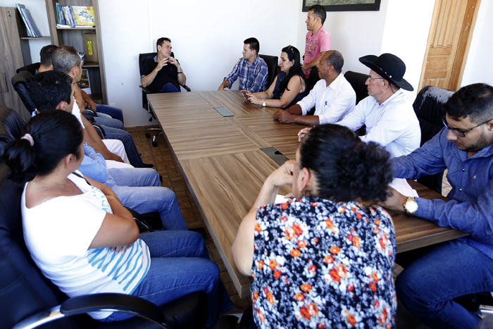 Maurão se reúne com prefeito, vereadores  e secretários de Urupá