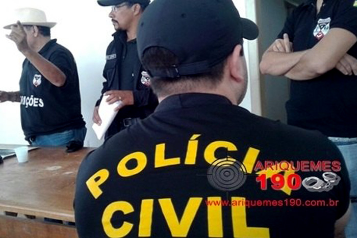 Policias Civil e Militar realizam operação Limpa Terra 