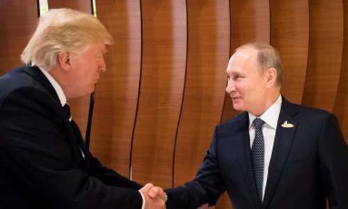 Trump e Putin apertam mãos em primeiro encontro durante cúpula do G20