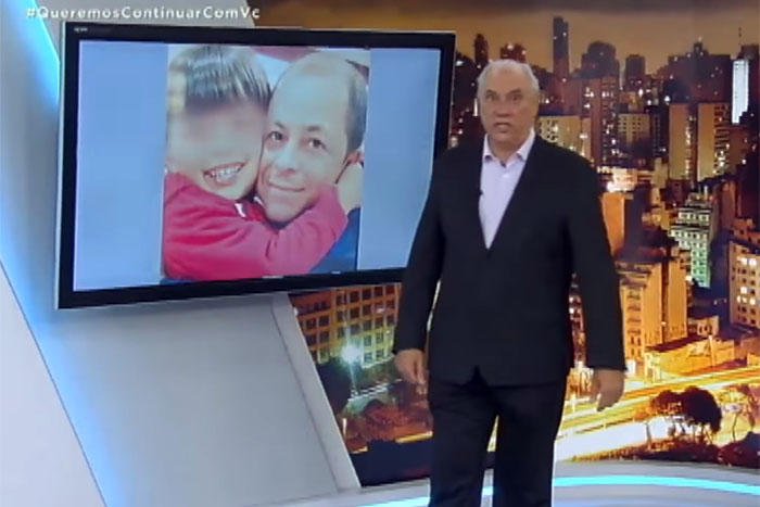 Menino de 5 anos implora para bandidos não matarem o pai durante assalto