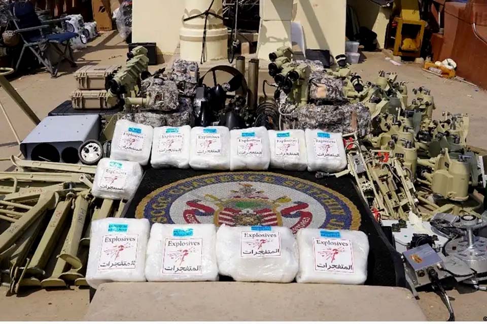 Estados Unidos enviam armas iranianas apreendidas para Ucrânia