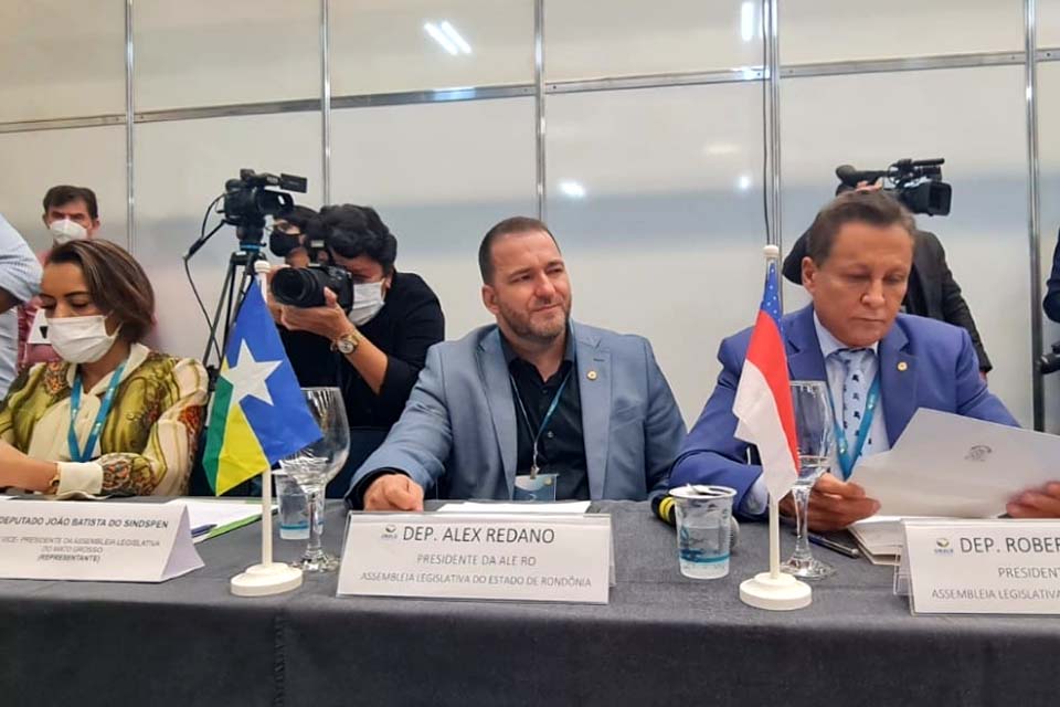Deputado Alex Redano é eleito presidente do Colegiado de Presidentes de Assembleias Legislativas do Brasil