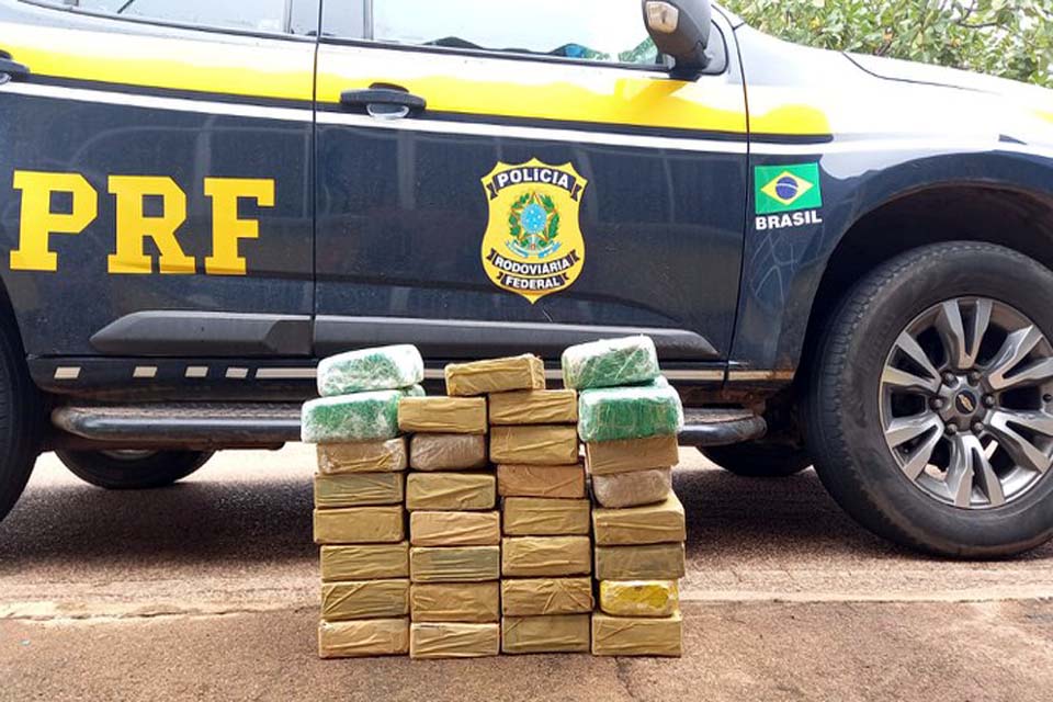 Polícia Rodoviária Federal apreende 34,2 Kg de cocaína na BR 364