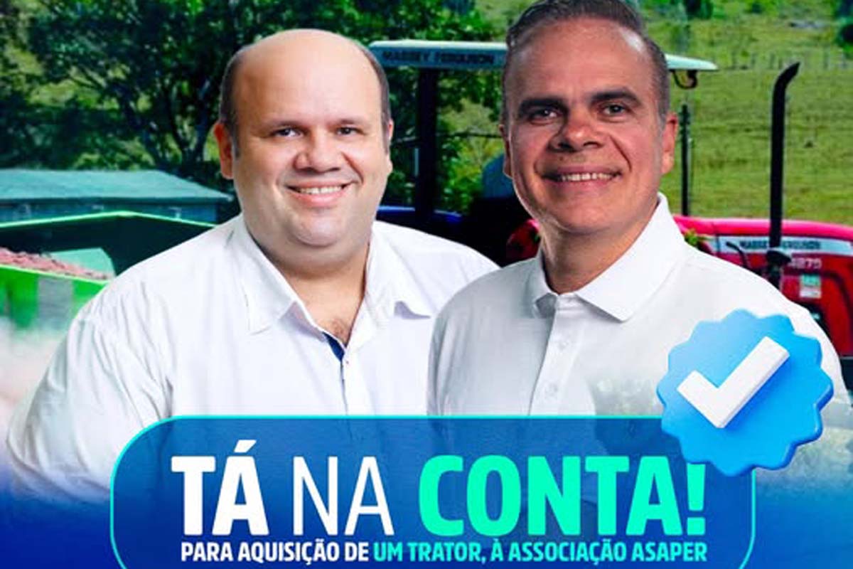Alan Queiroz destina R$ 358 mil para compra de trator em Rio Pardo, distrito de Porto Velho