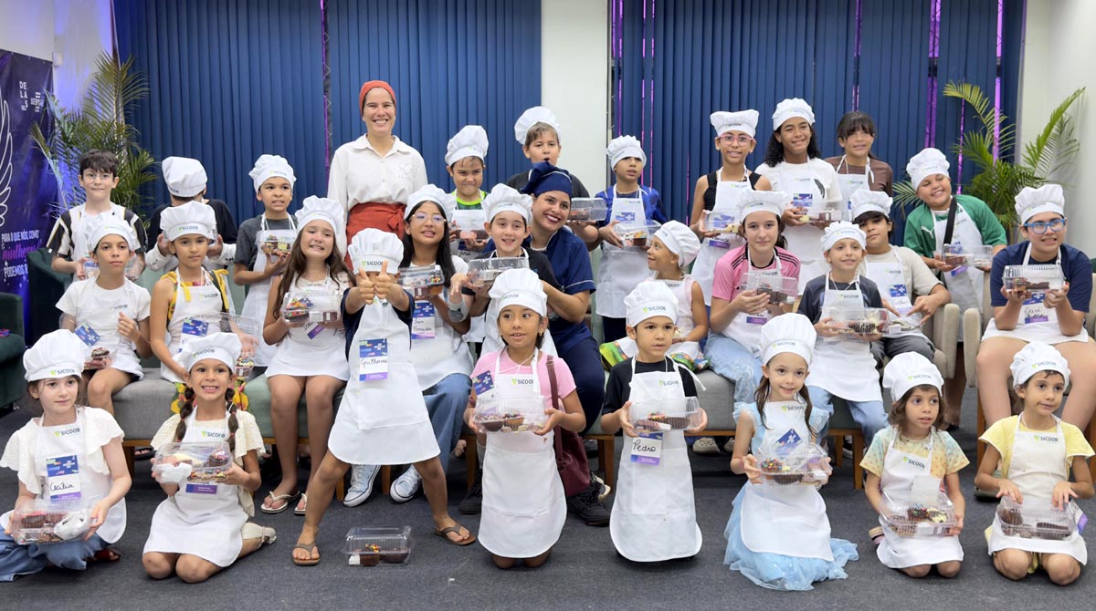 Oficina de Chocolate apresenta às crianças a riqueza do cacau de Rondônia em Ji-Paraná