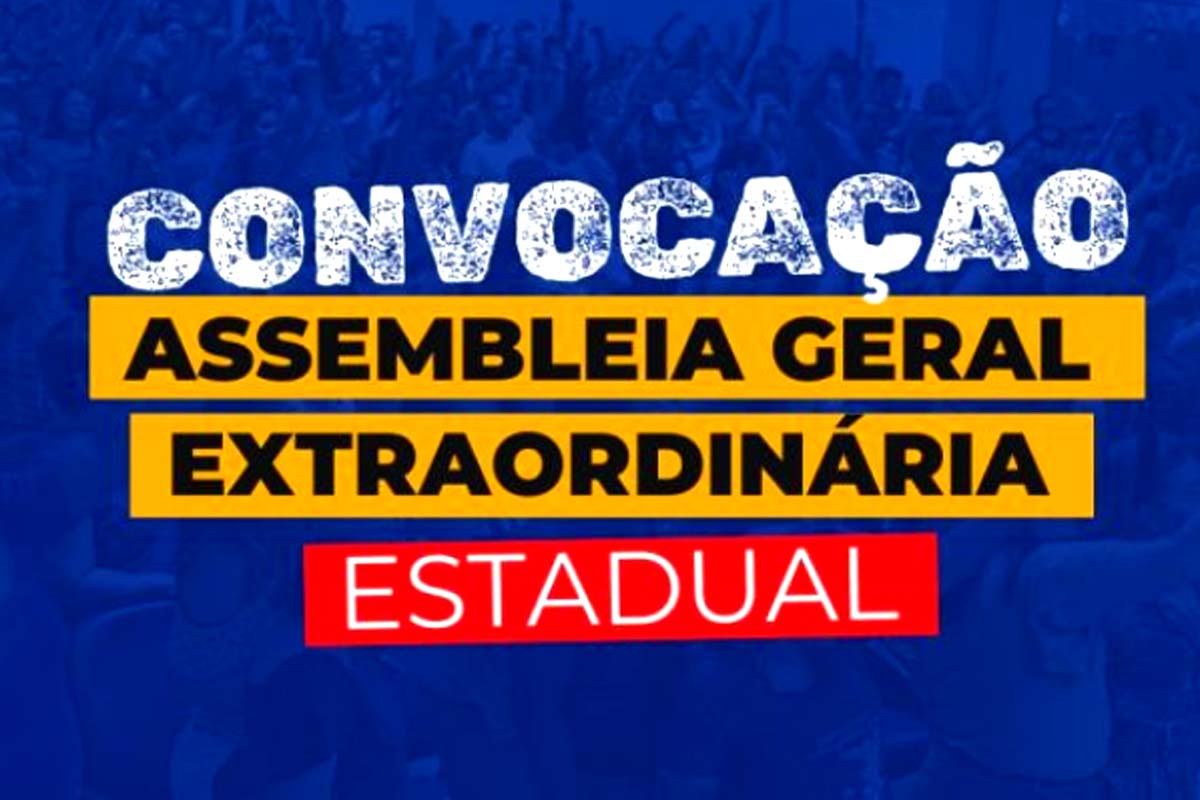 SINTERO remarca assembleias simultâneas da rede estadual para 27 de março nas 11 regionais do Sindicato
