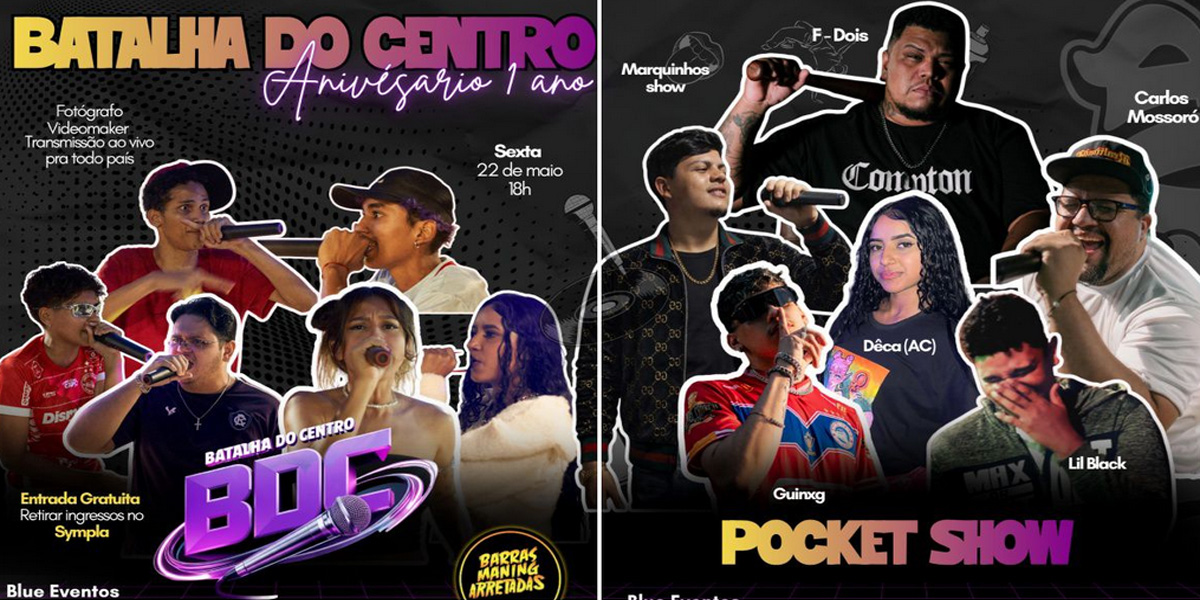 Aniversário da Batalha do Centro reúne rappers de quatro estados em Porto Velho