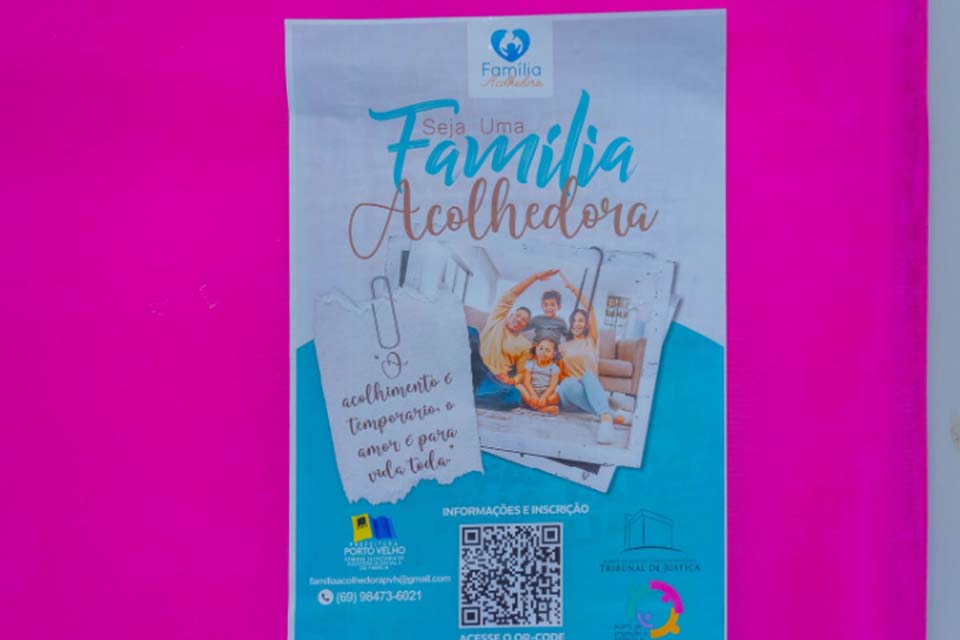 Candidatos do serviço Família Acolhedora receberão primeiro treinamento de 2024
