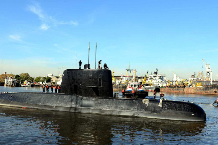 Argentina promete quantia 'milionária' a quem achar submarino