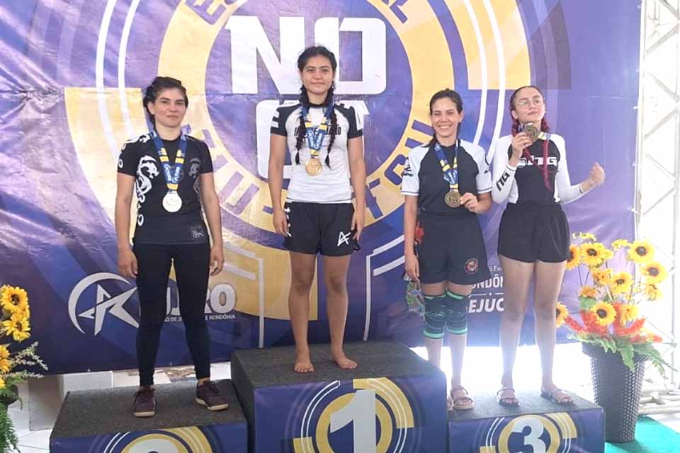 Jaruense Alice Akaki conquista título estadual de Jiu-Jitsu em Porto Velho