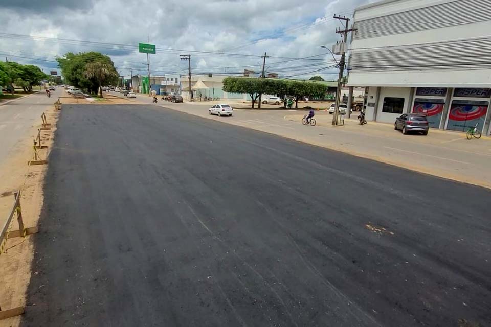 Semosp conclui pavimentação asfáltica na interligação da Avenida Canaã