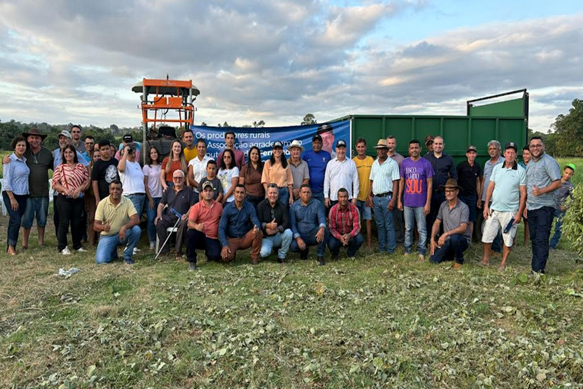 Associação de Mulheres e Produtores Rurais de Ariquemes recebe implementos agrícolas com apoio de Pedro Fernandes 