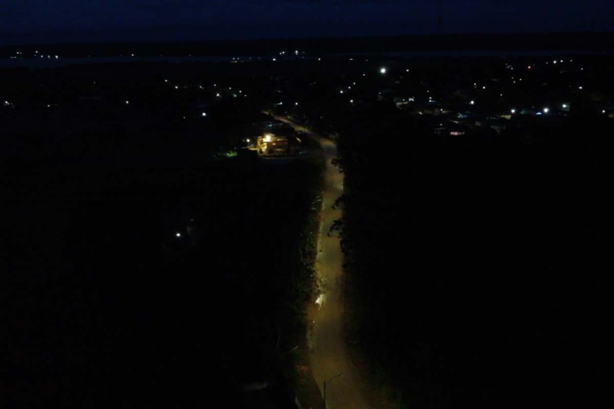 Jaci-Paraná recebe circuito exclusivo de iluminação pública
