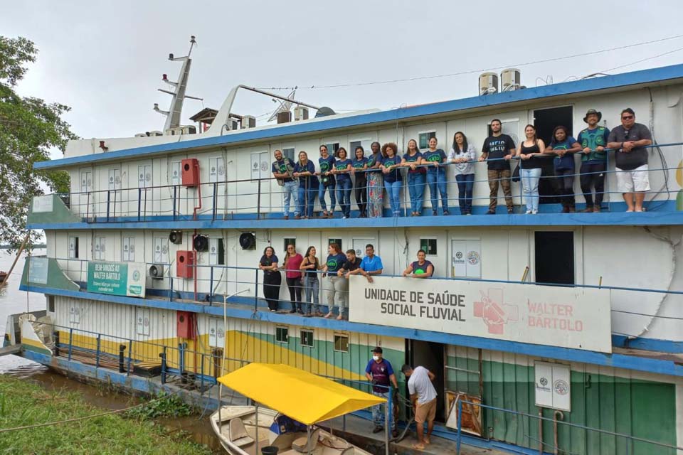 Barco Hospital Walter Bártolo realizará atendimentos à população neste sábado