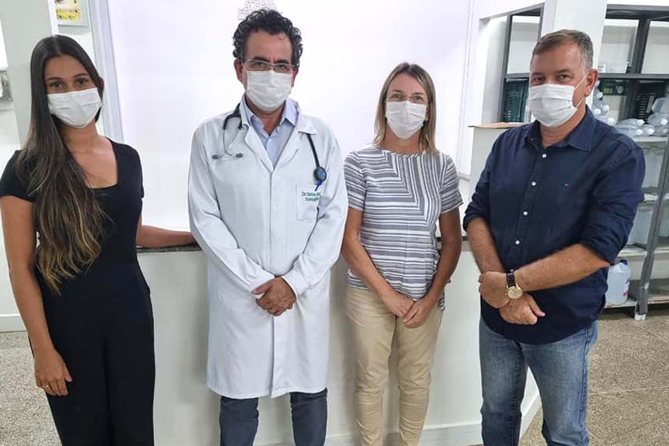 Deputado Federal Lúcio Mosquini anuncia projeto de implantação do Centro de Hemodiálise em Jaru