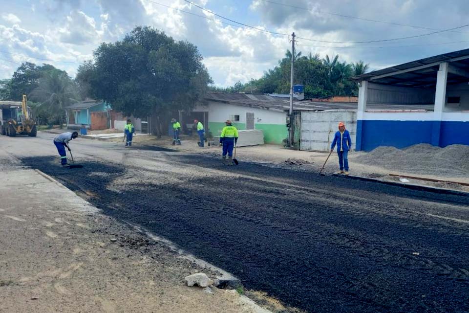 Prefeitura realiza operação para recuperar de ruas no perímetro urbano de Tarilândia