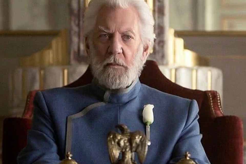 Morre Donald Sutherland, ator de “Jogos Vorazes”, aos 88 anos