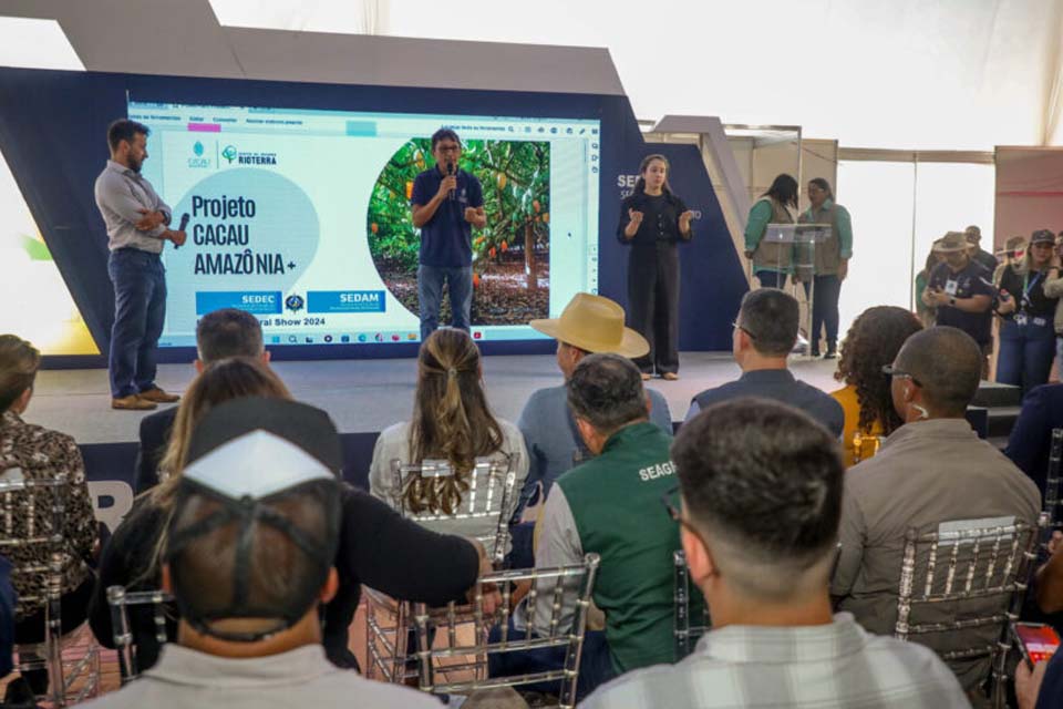 Investimento para impulsionar a produção de cacau é destacado durante Rondônia Rural Show