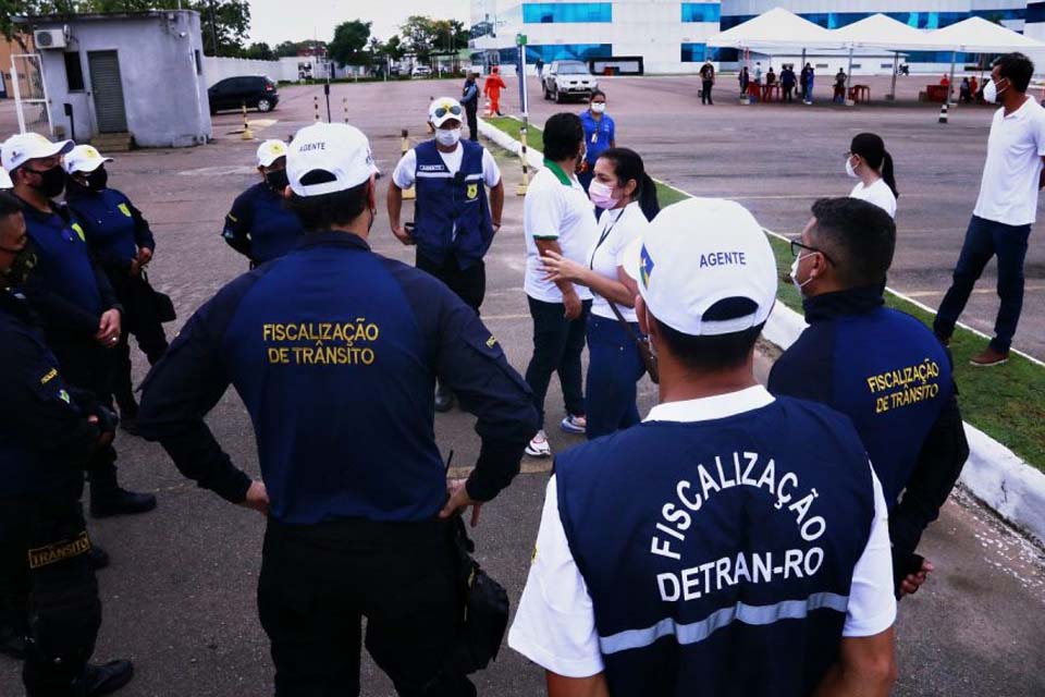 Fiscalização do Detran tem importante papel nas ações de combate à covid-19 em Rondônia