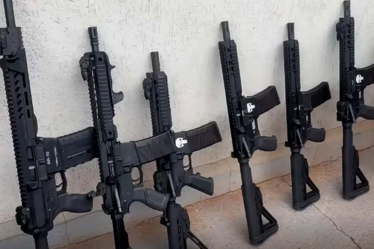 Rede nacional vai combater tráfico de armas