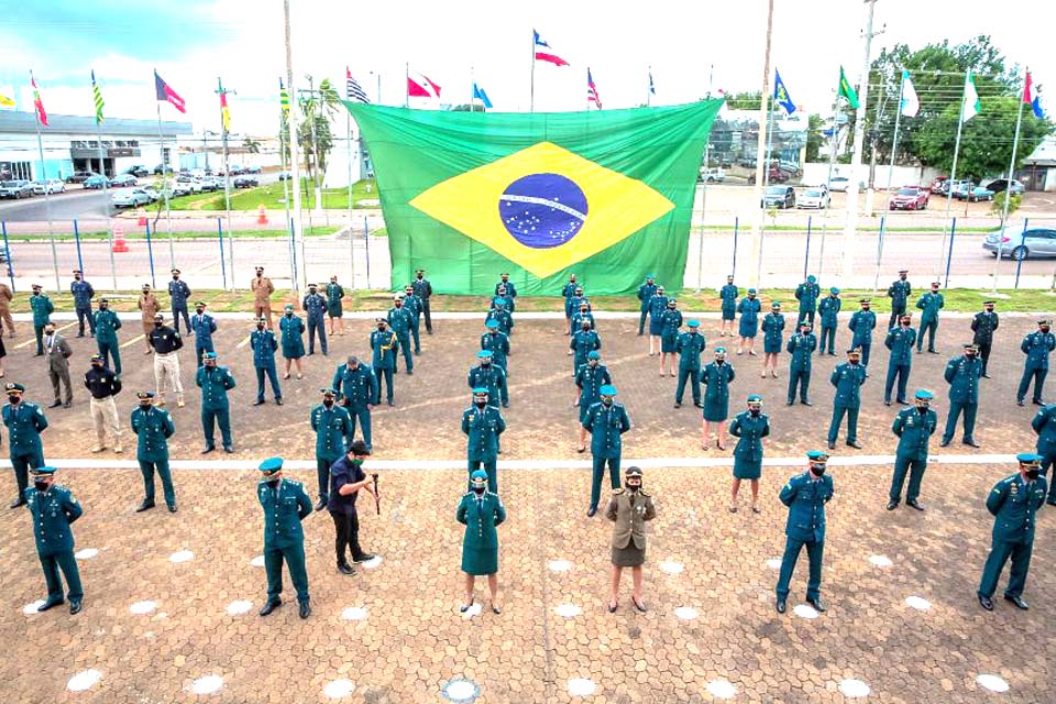 Em comemoração ao Dia de Tiradentes, Polícia Militar realiza formatura geral em Porto Velho nesta sexta-feira