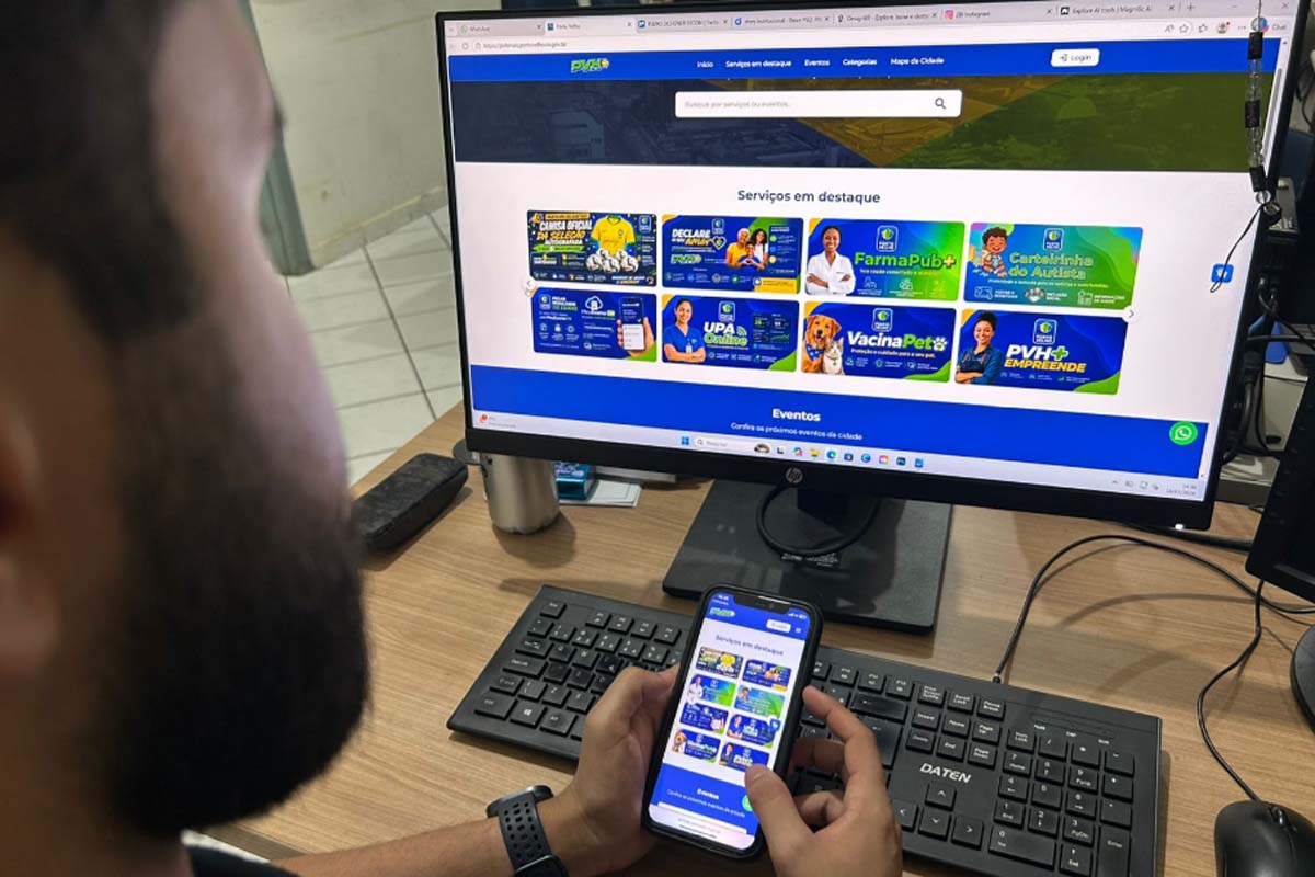 Prefeitura de Porto Velho lança plataforma digital para modernizar atendimento à população