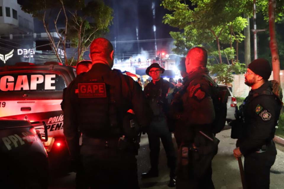 Ação integrada das forças de segurança realizou apreensões durante período de Carnaval, em Porto Velho