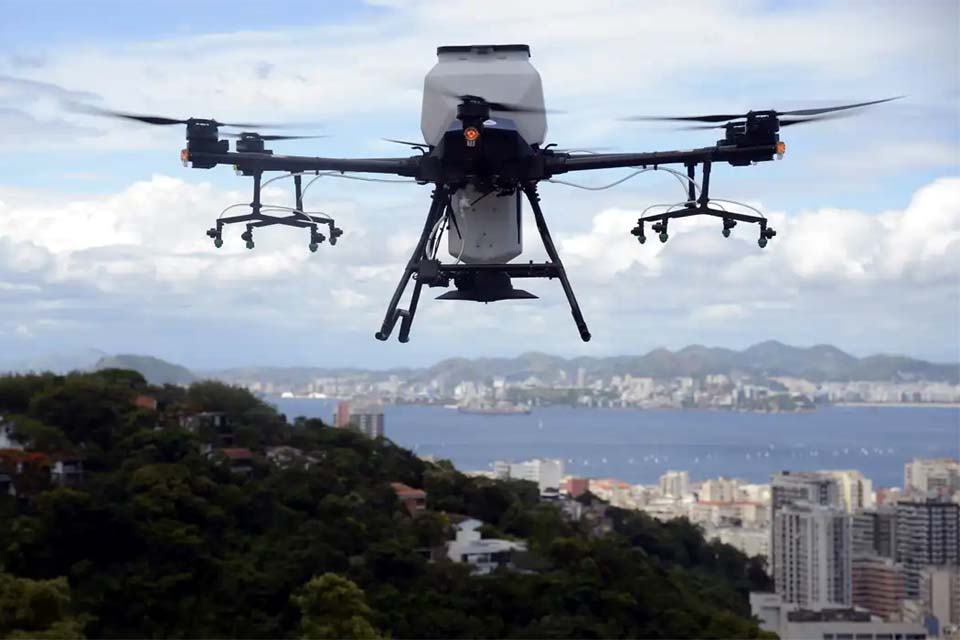 Rio contará com drone e inteligência artificial no reflorestamento