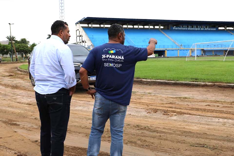 Prefeitura de Ji-Paraná assume obras de reforma do Estádio Biancão