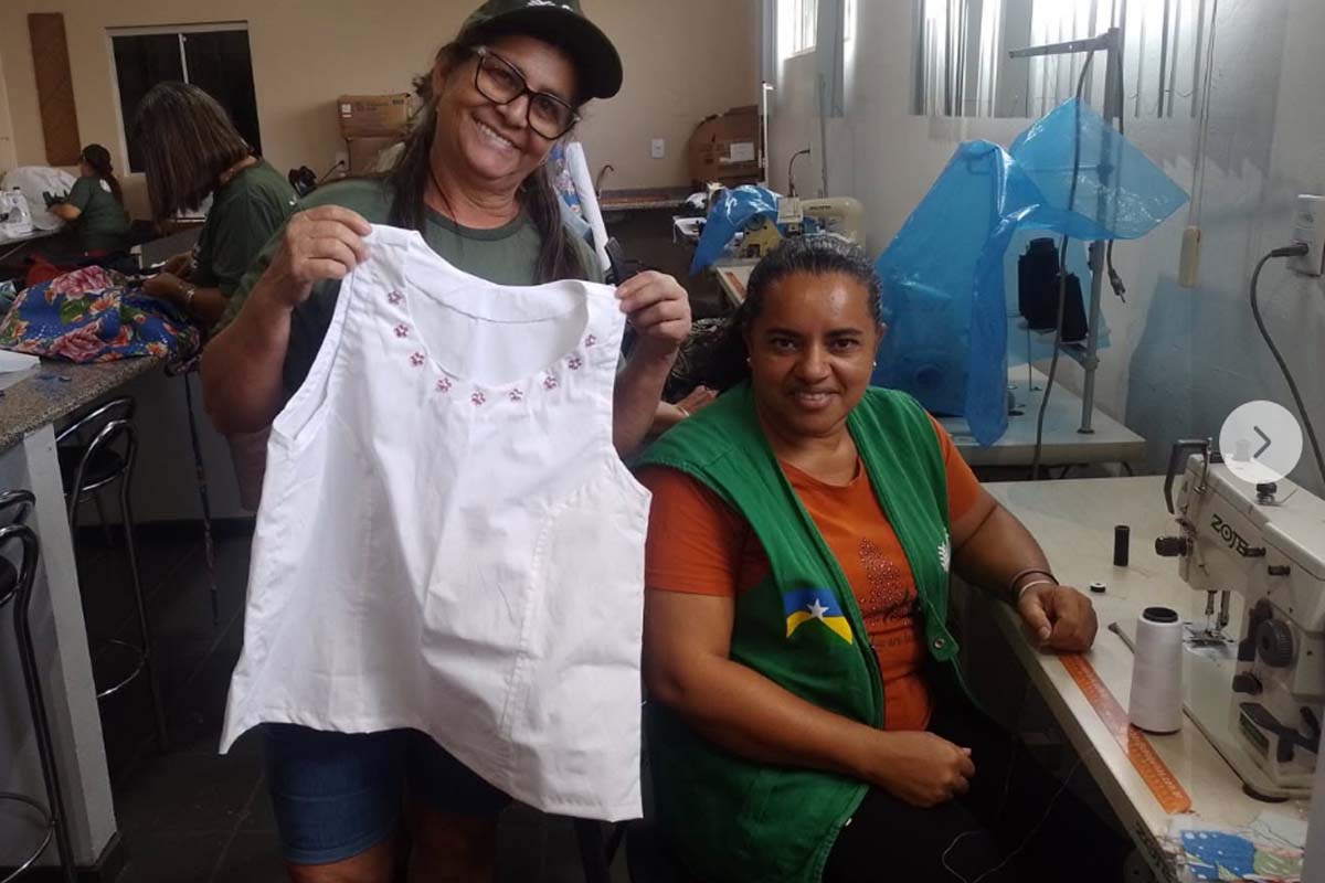 CAPS realiza curso de corte e costura em parceria com o SENAR