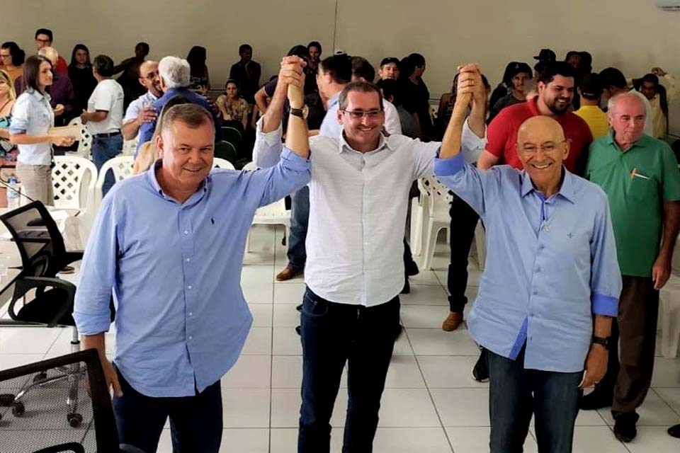 Confúcio Moura, Lúcio Mosquini e Lebrão avançam diálogos com lideranças políticas em Rondônia