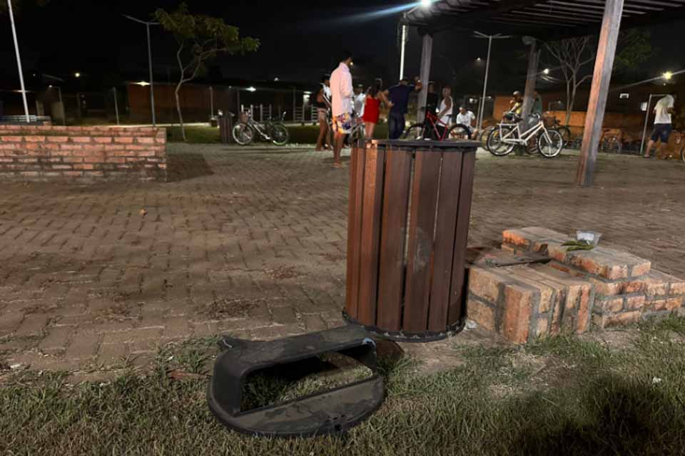 Ecoparque é vandalizado mais uma vez e Prefeitura convoca o apoio da comunidade