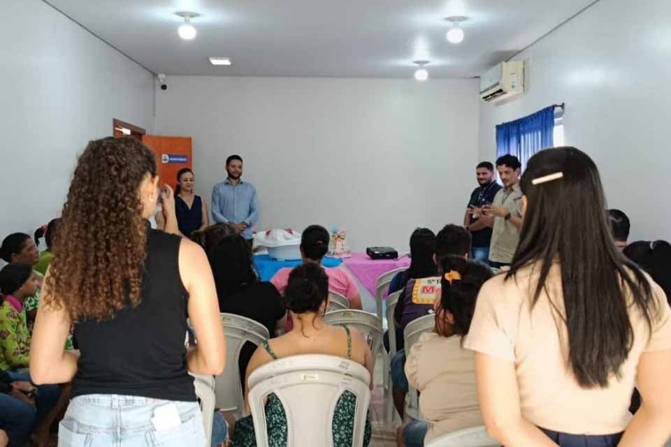 Mais uma remessa de kits maternidade do programa Mamãe Cheguei são entregues