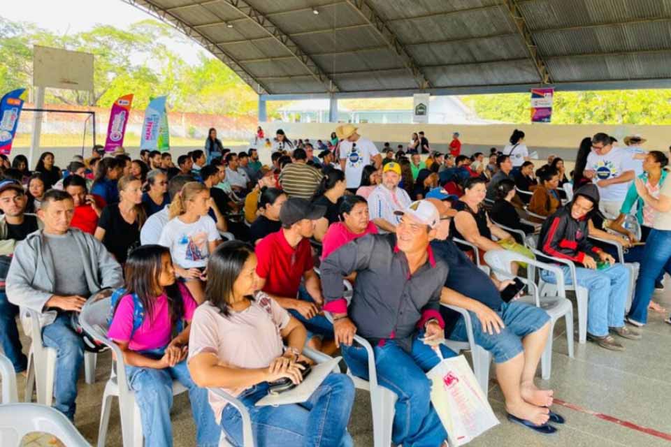 Governo de Rondônai realiza ações do Programa Rondônia Cidadã no município de Itapuã do Oeste