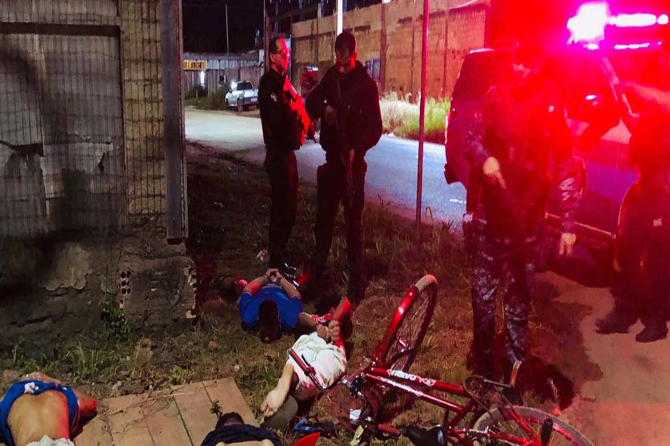Operação da Polícia evita assaltos e detém suspeitos com duas armas