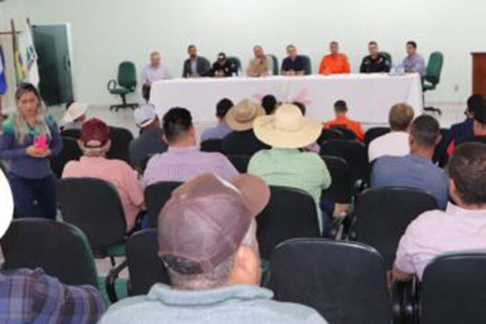 Governo de Rondônia participou da reunião de alinhamento com a Central de Associações de Feiras Agropecuárias