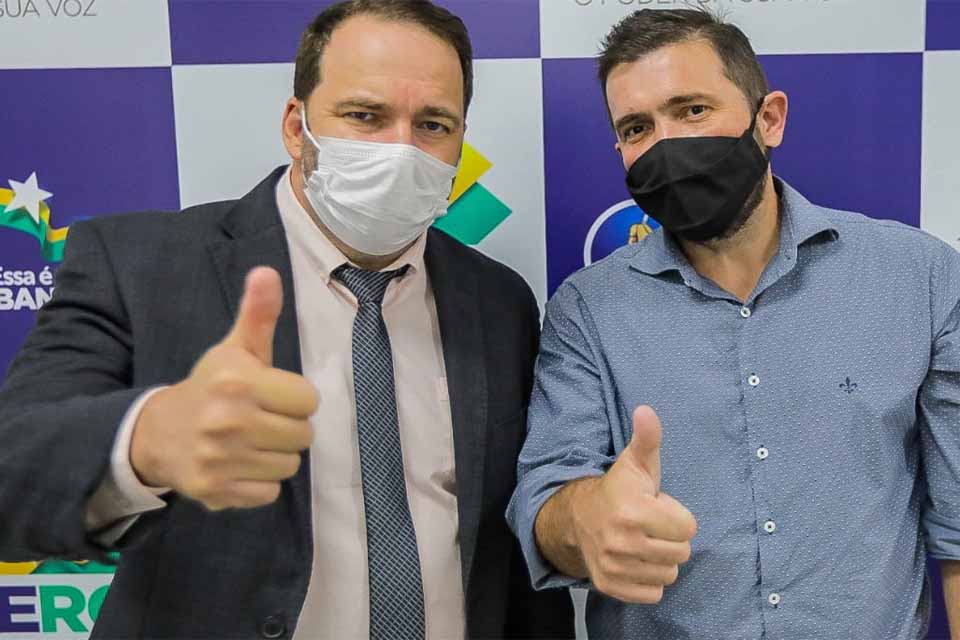  Presidente da Assembleia Legislativa Alex Redano assegura emenda de R$ 600 mil para Cacoal