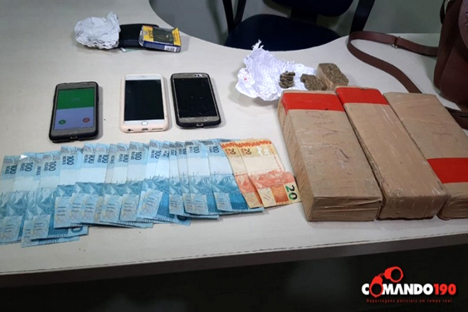  Homem confunde PM com traficante e tenta entregar 3 KG de Maconha