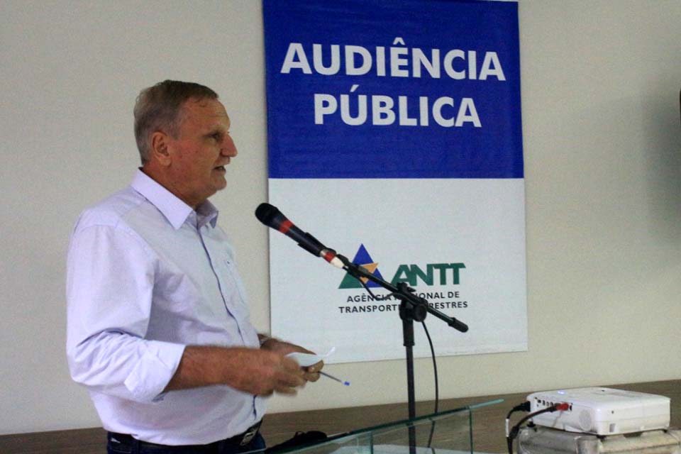Adelino Follador participa de Audiência Pública para privatização da BR- 364
