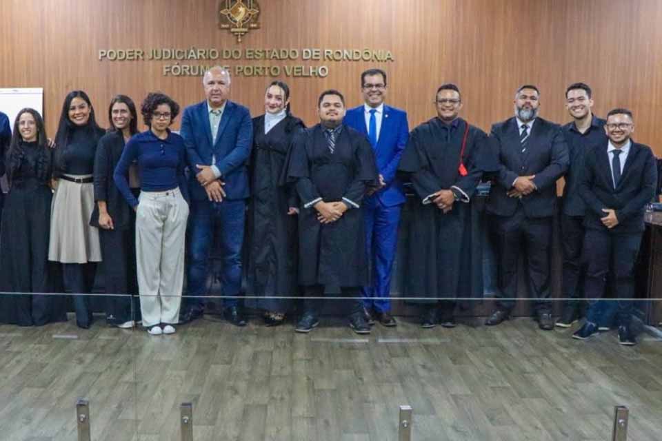 Equipes da Unir e São Lucas se classificam para etapa final do Concurso de Júri Simulado do MPRO