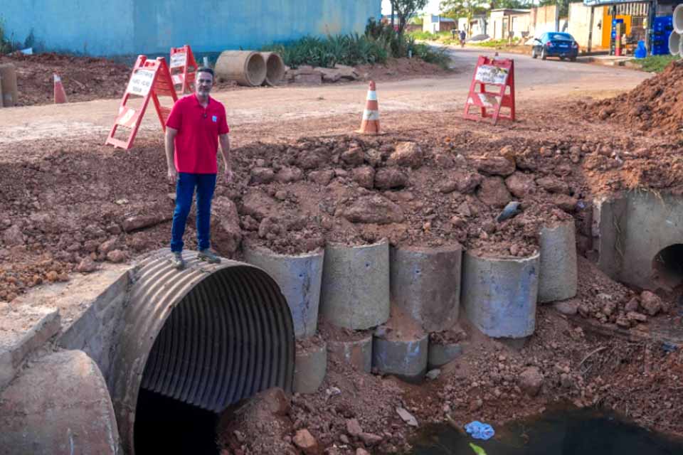 Prefeitura trabalha para sanar problema histórico de infraestrutura em Porto Velho