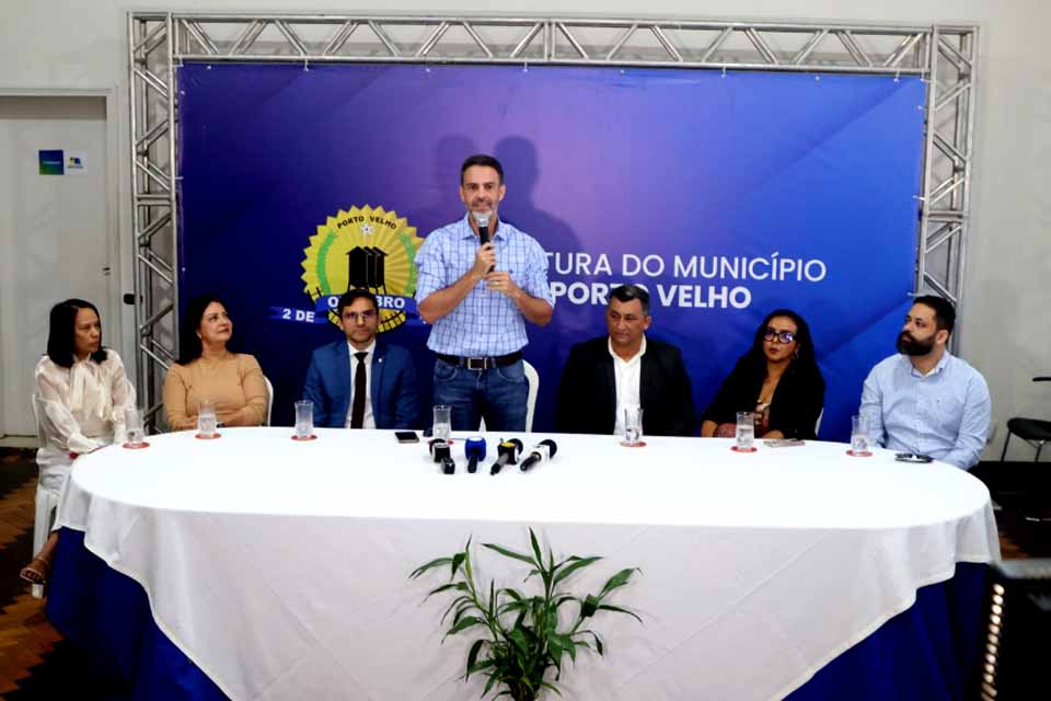 Prefeito Léo Moraes assina adesão ao Selo Unicef e fortalece compromisso com políticas da infância e juventude