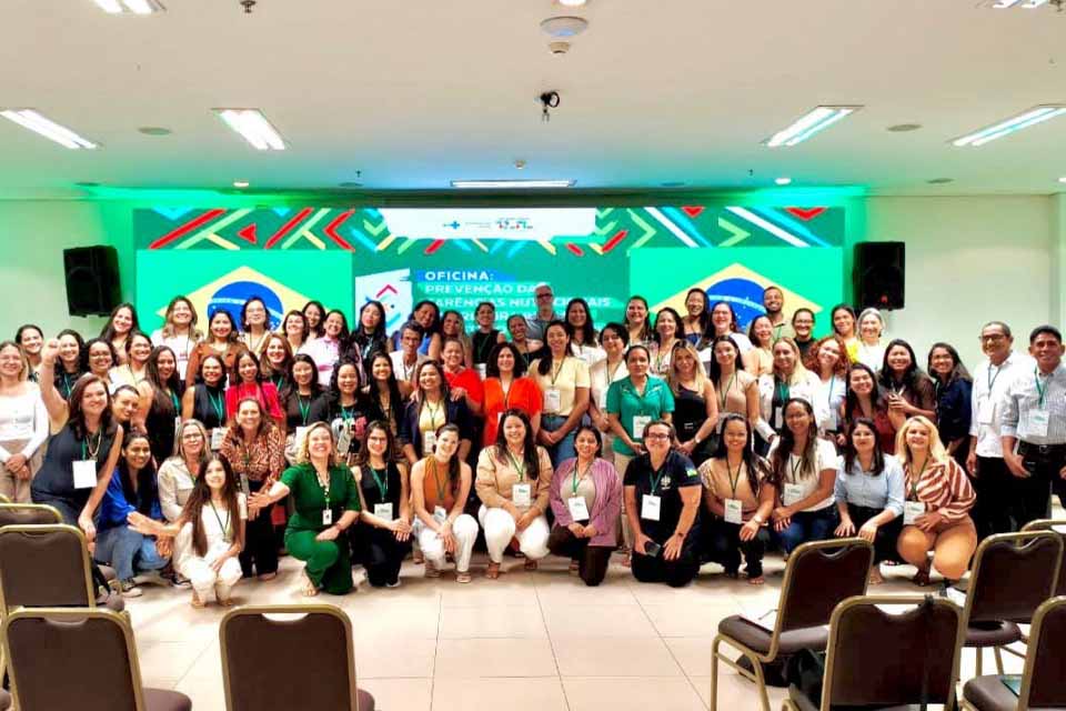 Ji-Paraná participa de oficina estadual sobre prevenção de carências nutricionais na primeira infância