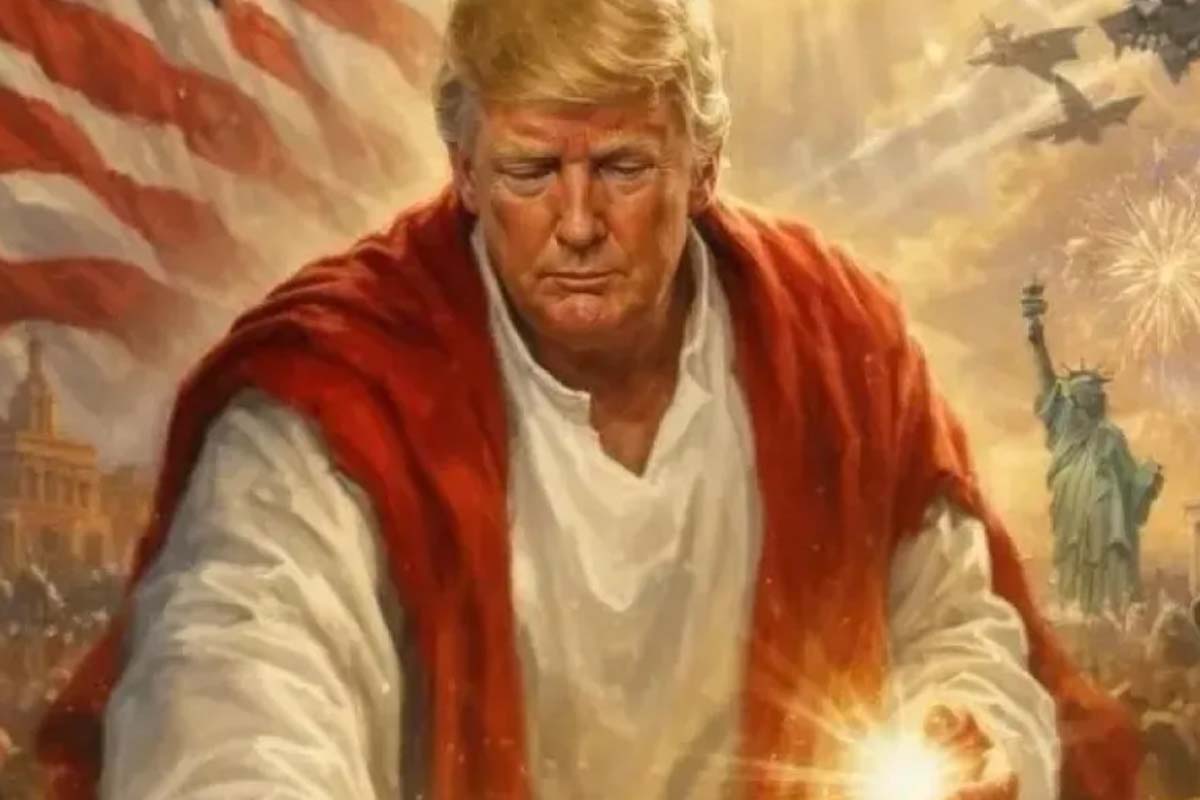 Trump se nega a pedir desculpas ao papa Leão 14 e apaga imagem em que parece Jesus